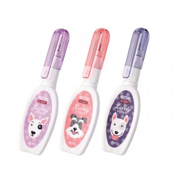 萌狗椭圆形瓶子4ml修正液