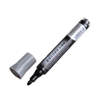 方盖直液按压式白板笔