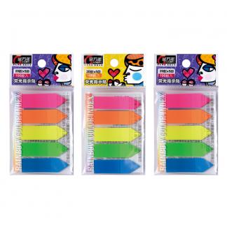 5色箭头形荧光指示贴