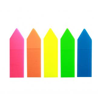 5色箭头形荧光指示贴