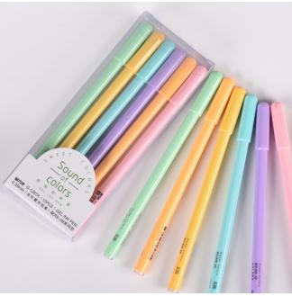 糖果色圆盖0.35mm全针管配RS06系列芯中性笔