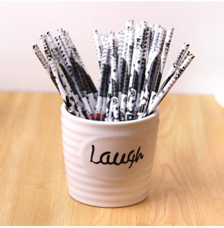 RS06芯沙度卡通书本型0.38全针管中性笔芯