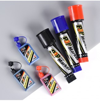 唛克笔专用补充液大方瓶25cc墨水