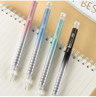 钻石头金属渐变风0.5mmHB自动铅笔