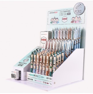 新青年按动笔雪弗板展架