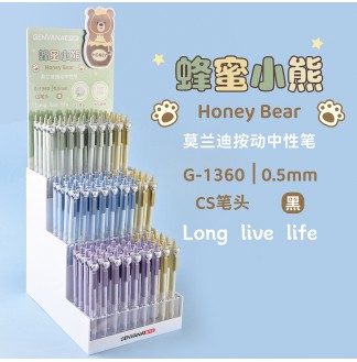 1360架装3层108孔笔架(配144支笔)