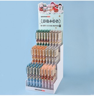 1371架装3层108孔笔架(配144支笔)