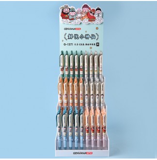 1371架装3层108孔笔架(配144支笔)