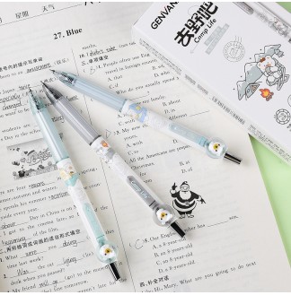 去野吧小熊CS0.5配RS09按动中性笔