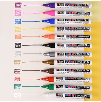 优能粗划大号铝管油漆笔