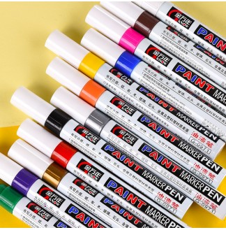 优能粗划大号铝管油漆笔