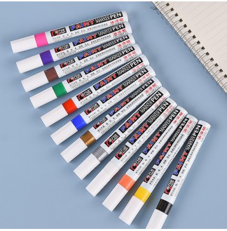 优能粗划大号铝管油漆笔