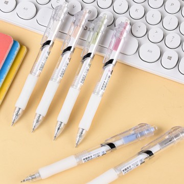 万品荟学霸搭子斑马芯大容量CS珠头0.5中性笔