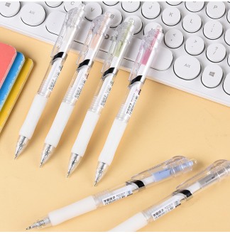 万品荟学霸搭子斑马芯大容量CS珠头0.5中性笔