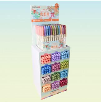 柔韵笔国韵色12色架装