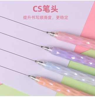 镀彩樱花CS0.5配RS09按动中性笔