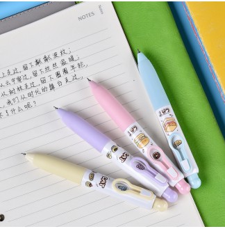 甜品转转笔CS0.5配RS09按动中性笔